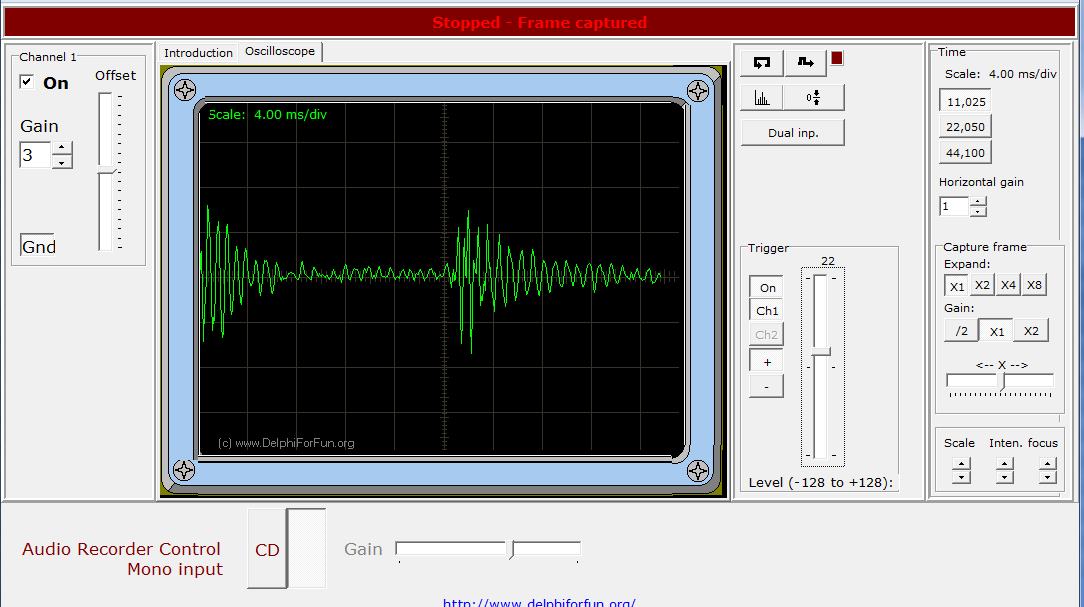 audio-oscilloscope