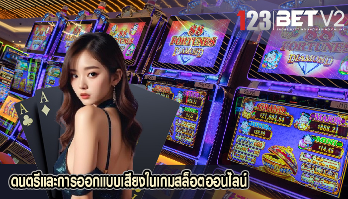 ดนตรีและการออกแบบเสียงในเกมสล็อตออนไลน์